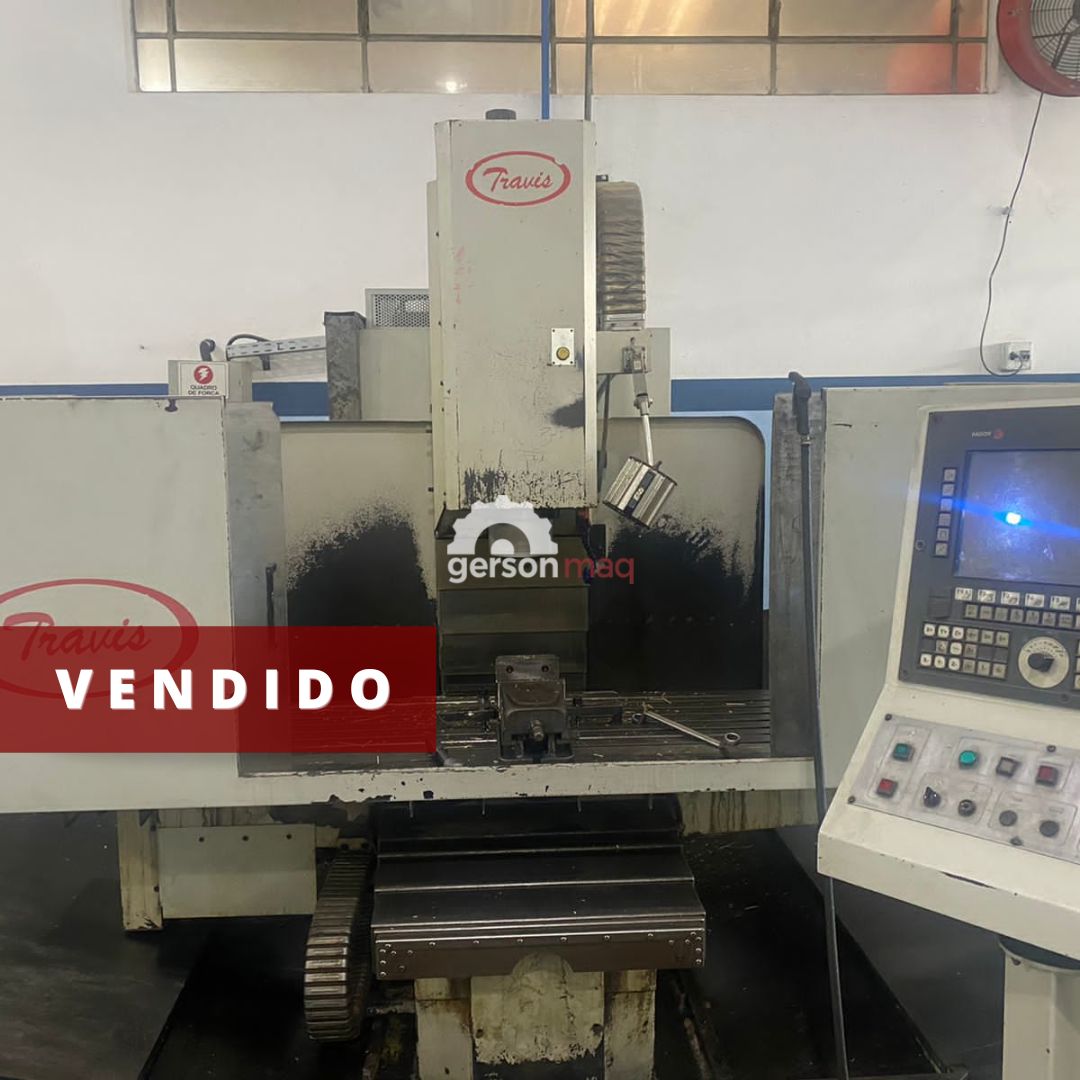 FRESADORA CNC TRAVIS M7 ANO 2014